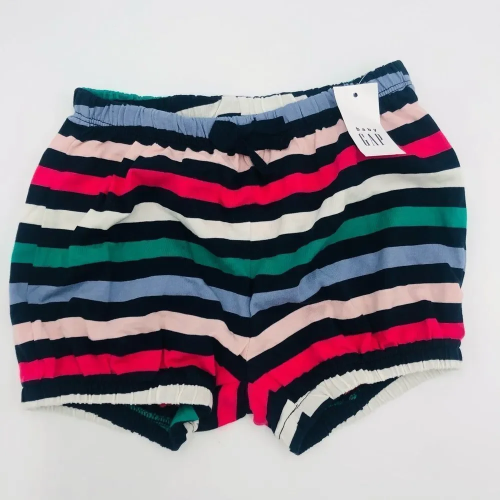 Brand New‎ Baby Girl Gap Multicolored Shorts For Toddler 4 Years 36 to 40 lbs